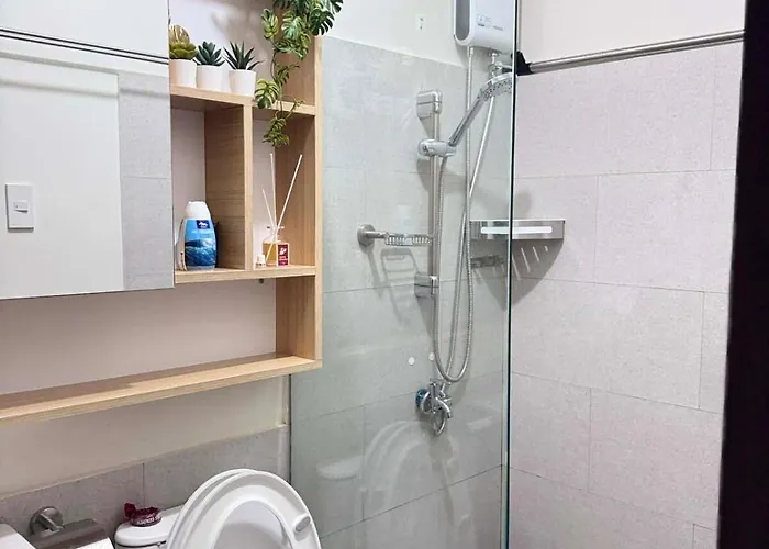 Apartment Cheo Cozy At The Median Near It Park - Fast Wifi & Pool